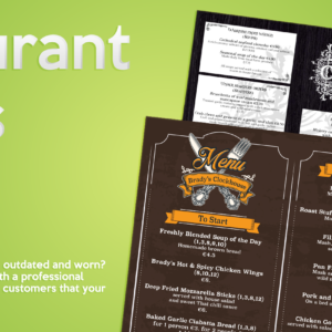 Restaurant Menus