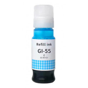 Compatible Canon GI-55 Cyan Ink Bottle