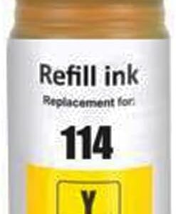 Compatible Epson T114 Yellow Ink Bottle 70ml