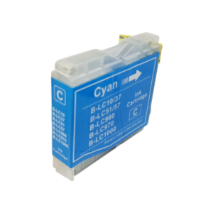 Compatible Brother LC1000 / LC970 Cyan Ink Cartridge