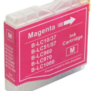 Compatible Brother LC1000 / LC970 Magenta Ink Cartridge