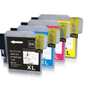 Compatible Brother LC1100 / LC980 / LC985 Multi-Pack Ink Cartridges