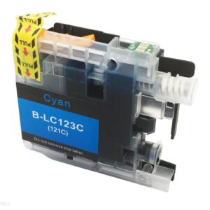 Compatible Brother LC121/ LC123 Cyan Ink Cartridge