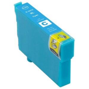 Compatible Epson 34XL Cyan T3472 Ink Cartridge