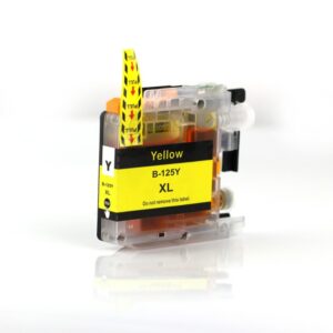 Compatible Brother LC125Y Yellow Ink Cartridge