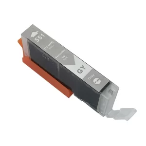 Compatible Canon CLI551GY XL Grey Ink Cartridge