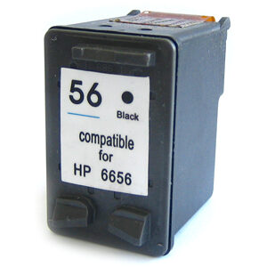 Compatible HP 56 Black C6656AE Ink Cartridge